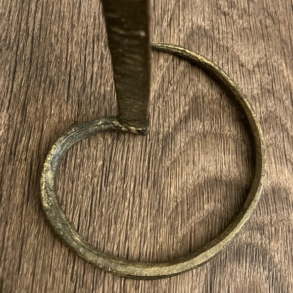 Vintage Wrought Iron Brutalist Style Candlestick Holders - Picture 6 of 10